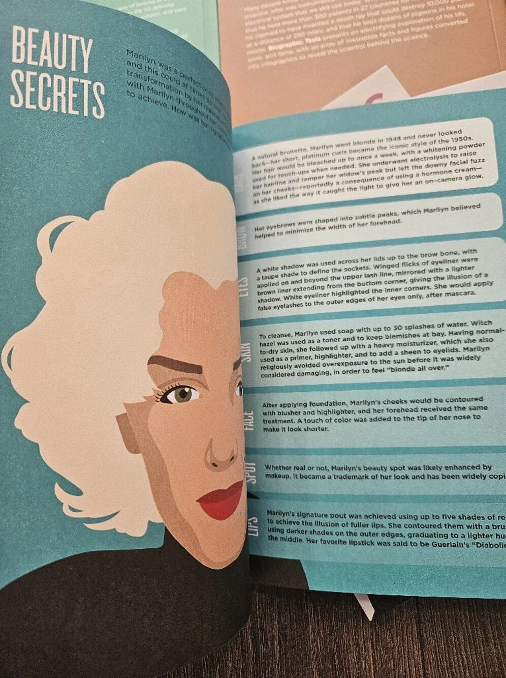Biographic Icons 6 Book Box Set Coco Chanel Dior Audrey Marilyn Tesla Einstein
